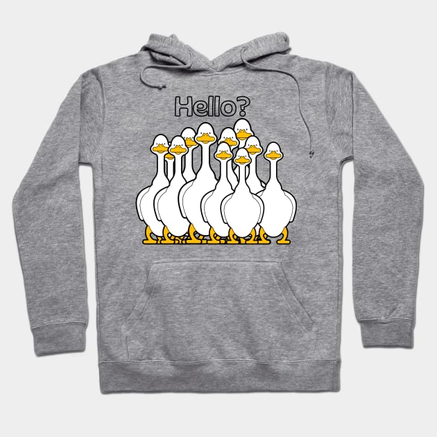 Funny geese Hoodie by Fayn